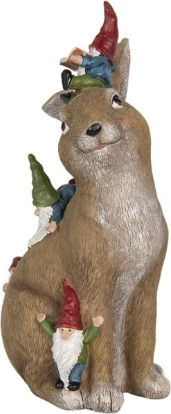 Clayre & Eef Beeld Konijn 18x11x30 Cm Bruin Kunststof Woonaccessoires Beeld Decoratie Decoratieve Accessoires 7 Clayre & Eef Beeld Konijn 18x11x30 Cm Bruin Kunststof Woonaccessoires Beeld Decoratie Decoratieve Accessoires -Clayre & Eef 497x1200 4