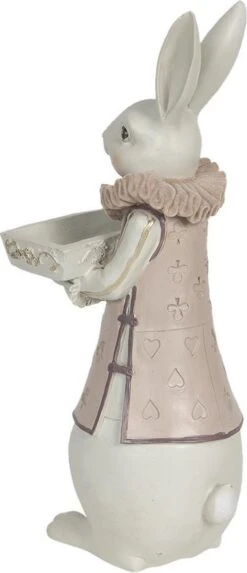 Clayre & Eef Beeld Konijn 15x13x37 Cm Wit Roze Polyresin Woonaccessoires Pasen Paashaas 11 Clayre & Eef Beeld Konijn 15x13x37 Cm Wit Roze Polyresin Woonaccessoires Pasen Paashaas -Clayre & Eef 517x1200