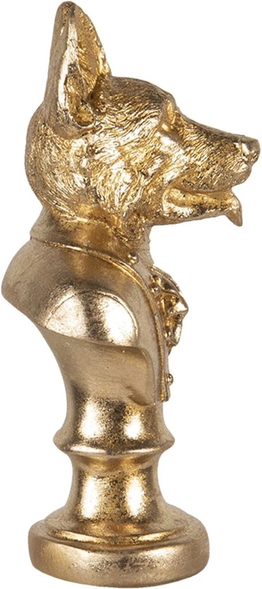Clayre & Eef Beeld Hond 9x8x17 Cm Goudkleurig Kunststof Woonaccessoires Beeld Decoratie Decoratieve Accessoires 10 Clayre & Eef Beeld Hond 9x8x17 Cm Goudkleurig Kunststof Woonaccessoires Beeld Decoratie Decoratieve Accessoires - Afbeelding 8
