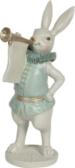 Clayre & Eef Beeld Konijn 12x12x29 Cm Wit Polyresin Woonaccessoires Pasen Paashaas 11 Clayre & Eef Beeld Konijn 12x12x29 Cm Wit Polyresin Woonaccessoires Pasen Paashaas -Clayre & Eef 536x1200 1