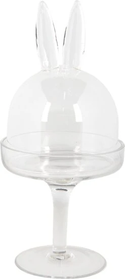 Clayre & Eef Stolp Konijn Ø 11x24 Cm Glas Rond Glazen Stolp 24 Clayre & Eef Stolp Konijn Ø 11x24 Cm Glas Rond Glazen Stolp -Clayre & Eef 536x1200 6