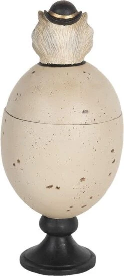 Clayre & Eef Beeld Ei 27 Cm Grijs Kunststof Woonaccessoires Beeld Decoratie Decoratieve Accessoires 13 Clayre & Eef Beeld Ei 27 Cm Grijs Kunststof Woonaccessoires Beeld Decoratie Decoratieve Accessoires -Clayre & Eef 541x1200