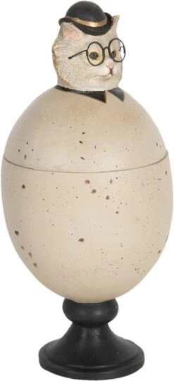 Clayre & Eef Beeld Ei 27 Cm Grijs Kunststof Woonaccessoires Beeld Decoratie Decoratieve Accessoires 16 Clayre & Eef Beeld Ei 27 Cm Grijs Kunststof Woonaccessoires Beeld Decoratie Decoratieve Accessoires -Clayre & Eef 548x1200