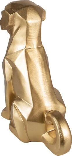 Clayre & Eef Beeld Hond 24 Cm Goudkleurig Kunststof Decoratief Figuur Beeld Decoratie -Clayre & Eef 554x1200