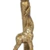 Clayre & Eef Kandelaar Giraf Ø 14*34 Cm Goudkleurig Kunststof Giraf Kaarsenstandaard Kaarsenhouder -Clayre & Eef 571x1200 1