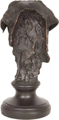 Clayre & Eef Decoratie Beeld Hond 6PR2500 14*14*27 Cm - Zwart Kunststof Decoratief Figuur Decoratieve Accessoires Woonaccessoires -Clayre & Eef 594x1200 3