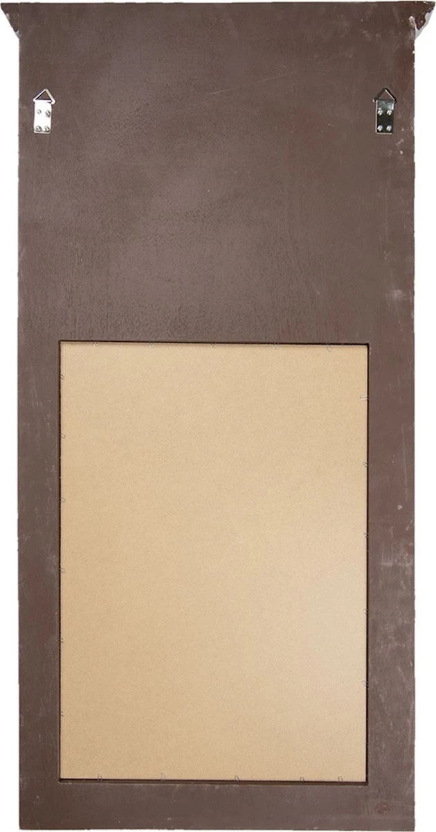 Clayre & Eef Spiegel 65x120 Cm Grijs Hout Rechthoek Grote Spiegel Muur Spiegel Muur Spiegel 4 Clayre & Eef Spiegel 65x120 Cm Grijs Hout Rechthoek Grote Spiegel Muur Spiegel Muur Spiegel - Afbeelding 2