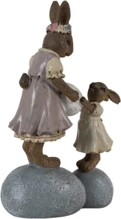 Clayre & Eef Beeld Konijn 10x6x17 Cm Bruin Roze Kunststof Woonaccessoires Paashaas Pasen 17 Clayre & Eef Beeld Konijn 10x6x17 Cm Bruin Roze Kunststof Woonaccessoires Paashaas Pasen -Clayre & Eef 663x1200 3