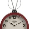 Clayre & Eef Tafelklok 26x10x47 Cm Rood Metaal Rond Tafelklokken Binnen Staand Klokje Tafelklokje 2 Clayre & Eef Tafelklok 26x10x47 Cm Rood Metaal Rond Tafelklokken Binnen Staand Klokje Tafelklokje -Clayre & Eef 669x1200 4