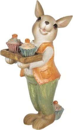 Clayre & Eef Beeld Konijn 11x6x16 Cm Beige Groen Kunststof Woonaccessoires Pasen Paashaas 11 Clayre & Eef Beeld Konijn 11x6x16 Cm Beige Groen Kunststof Woonaccessoires Pasen Paashaas -Clayre & Eef 670x1200