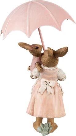 Clayre & Eef Beeld Konijn 8x5x12 Cm Bruin Roze Kunststof Woonaccessoires Paashaas Pasen 15 Clayre & Eef Beeld Konijn 8x5x12 Cm Bruin Roze Kunststof Woonaccessoires Paashaas Pasen -Clayre & Eef 672x1200 3