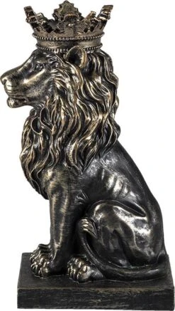 Clayre & Eef Beeld Leeuw 15x10x25 Cm Zwart Kunststof Woonaccessoires Beeld Decoratie Decoratieve Accessoires 12 Clayre & Eef Beeld Leeuw 15x10x25 Cm Zwart Kunststof Woonaccessoires Beeld Decoratie Decoratieve Accessoires -Clayre & Eef 678x1200