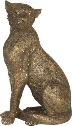 Clayre & Eef Beeld Panter 14x11x27 Cm Goudkleurig Polyresin Panter Woonaccessoires Beeld Decoratie Decoratieve Accessoires 12 Clayre & Eef Beeld Panter 14x11x27 Cm Goudkleurig Polyresin Panter Woonaccessoires Beeld Decoratie Decoratieve Accessoires -Clayre & Eef 687x1200