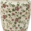 Clayre & Eef Vaas Ø 15x26 Cm Roze Beige Keramiek Bloemen Decoratie Vaas Decoratie Pot Bloempot Binnen -Clayre & Eef 691x1200
