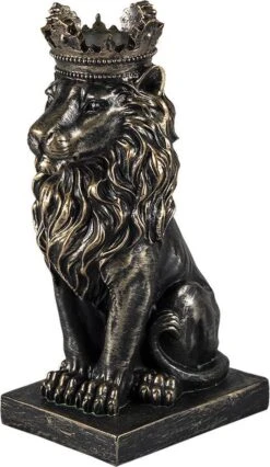 Clayre & Eef Beeld Leeuw 15x10x25 Cm Zwart Kunststof Woonaccessoires Beeld Decoratie Decoratieve Accessoires 11 Clayre & Eef Beeld Leeuw 15x10x25 Cm Zwart Kunststof Woonaccessoires Beeld Decoratie Decoratieve Accessoires -Clayre & Eef 695x1200 1