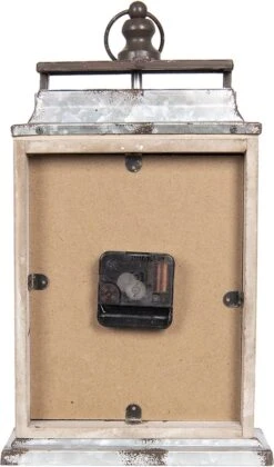 Clayre & Eef Tafelklok 20*34 Cm Grijs Metaal Rechthoek Tafelklokken Binnen Staand Klokje Tafelklokje 9 Clayre & Eef Tafelklok 20*34 Cm Grijs Metaal Rechthoek Tafelklokken Binnen Staand Klokje Tafelklokje -Clayre & Eef 706x1200 3