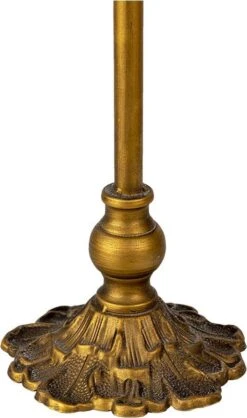 Clayre & Eef Kandelaar Ø 14x51 Cm Goudkleurig Ijzer Kaarsenstandaard Kaarsenhouder -Clayre & Eef 709x1200 1