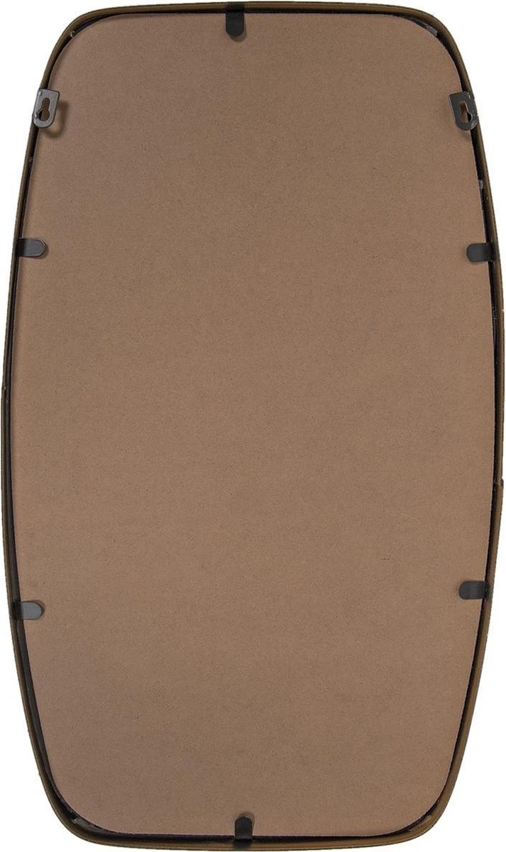 Clayre & Eef Spiegel 35x60 Cm Goudkleurig Hout Rechthoek Grote Spiegel Wandspiegel Muur Spiegel 7 Clayre & Eef Spiegel 35x60 Cm Goudkleurig Hout Rechthoek Grote Spiegel Wandspiegel Muur Spiegel - Afbeelding 5