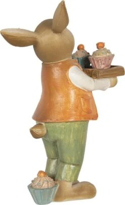 Clayre & Eef Beeld Konijn 11x6x16 Cm Beige Groen Kunststof Woonaccessoires Pasen Paashaas 10 Clayre & Eef Beeld Konijn 11x6x16 Cm Beige Groen Kunststof Woonaccessoires Pasen Paashaas -Clayre & Eef 734x1200