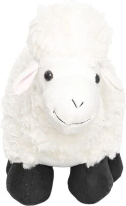 Clayre & Eef Deurstopper DT0293 36*15*24 Cm Wit Polyester Deurklem Deurwig -Clayre & Eef 734x1200 3