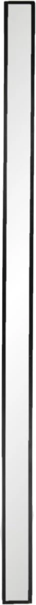 Clayre & Eef Spiegel 10x190 Cm Zwart Ijzer Rechthoek Grote Spiegel Wand Spiegel Muur Spiegel 5 Clayre & Eef Spiegel 10x190 Cm Zwart Ijzer Rechthoek Grote Spiegel Wand Spiegel Muur Spiegel - Afbeelding 3