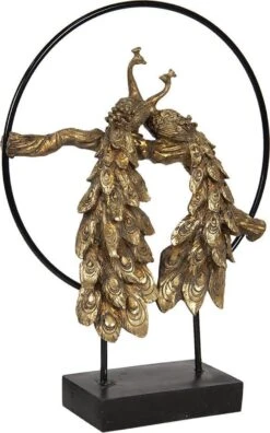 Clayre & Eef Beeld Pauw 38x38x49 Cm Goudkleurig Kunststof Woonaccessoires Beeld Decoratie Decoratieve Accessoires 14 Clayre & Eef Beeld Pauw 38x38x49 Cm Goudkleurig Kunststof Woonaccessoires Beeld Decoratie Decoratieve Accessoires -Clayre & Eef 749x1200