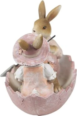 Clayre & Eef Beeld Konijn 13x9x10 Cm Roze Beige Kunststof Woonaccessoires Paashaas Pasen 14 Clayre & Eef Beeld Konijn 13x9x10 Cm Roze Beige Kunststof Woonaccessoires Paashaas Pasen -Clayre & Eef 797x1200 1