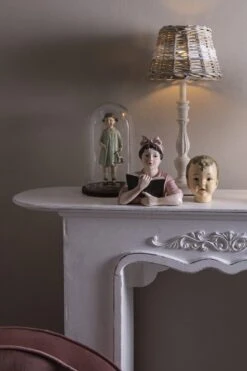 Clayre & Eef Beeld Meisje 8x6x23 Cm Bruin Polyresin Woonaccessoires Beeld Decoratie Decoratieve Accessoires -Clayre & Eef 800x1200 6