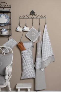 Clayre & Eef Wandkapstok 5 Haken 50x5x27 Cm Zwart Ijzer 12 Clayre & Eef Wandkapstok 5 Haken 50x5x27 Cm Zwart Ijzer -Clayre & Eef 801x1200 143