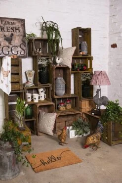 Clayre & Eef Decoratie Miniatuur Tractor 26x17x14 Cm Groen Ijzer Miniatuur Auto Decoratie Modelauto -Clayre & Eef 801x1200 174