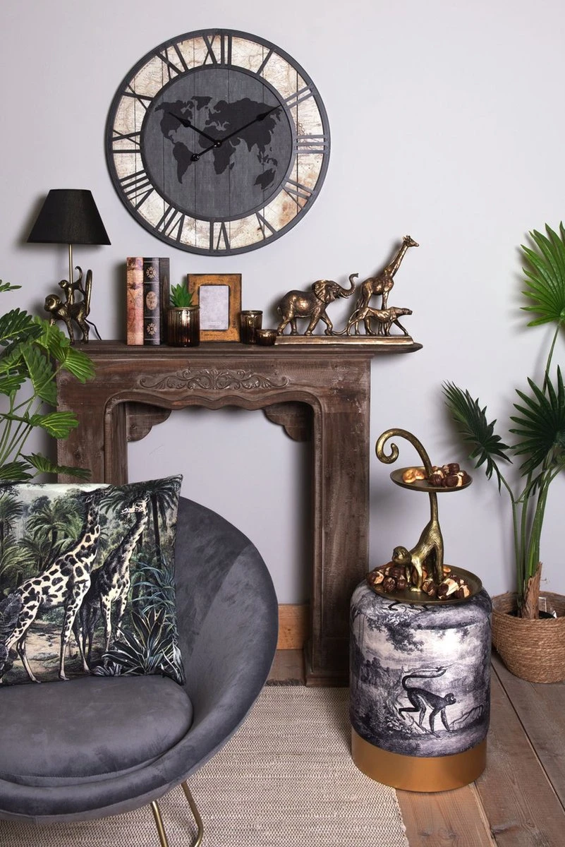 Clayre & Eef Beeld Wilde Dieren 44x10x33 Cm Goudkleurig Polyresin Dieren Woonaccessoires Beeld Decoratie Decoratieve Accessoires 6 Clayre & Eef Beeld Wilde Dieren 44x10x33 Cm Goudkleurig Polyresin Dieren Woonaccessoires Beeld Decoratie Decoratieve Accessoires - Afbeelding 4