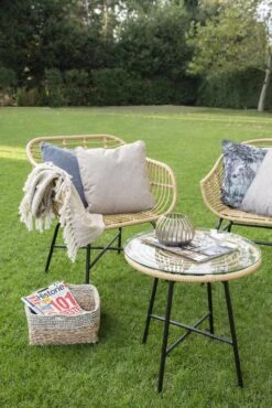 Clayre & Eef Windlicht Ø 15x10 Cm Goudkleurig Metaal Glas Rond Kaarsenhouder Sfeerverlichting -Clayre & Eef 801x1200 56