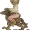 Clayre & Eef Beeld Konijn 9x4x13 Cm Bruin Beige Kunststof Woonaccessoires Pasen Paashaas -Clayre & Eef 812x1200 2