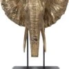 Clayre & Eef Beeld Olifant 42x30x56 Cm Goudkleurig Polyresin Woonaccessoires Beeld Decoratie Decoratieve Accessoires -Clayre & Eef 813x1200