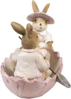 Clayre & Eef Beeld Konijn 13x9x10 Cm Roze Beige Kunststof Woonaccessoires Paashaas Pasen 16 Clayre & Eef Beeld Konijn 13x9x10 Cm Roze Beige Kunststof Woonaccessoires Paashaas Pasen -Clayre & Eef 858x1200 2