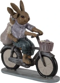 Clayre & Eef Beeld Konijn 14x5x15 Cm Bruin Paars Kunststof Woonaccessoires Paashaas Pasen 11 Clayre & Eef Beeld Konijn 14x5x15 Cm Bruin Paars Kunststof Woonaccessoires Paashaas Pasen -Clayre & Eef 863x1200 6