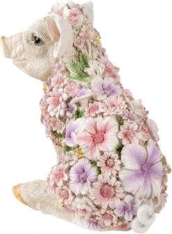 Clayre & Eef Beeld Varken 24x16x23 Cm Roze Kunststof Varken Woonaccessoires Beeld Decoratie Decoratieve Accessoires -Clayre & Eef 883x1200 1