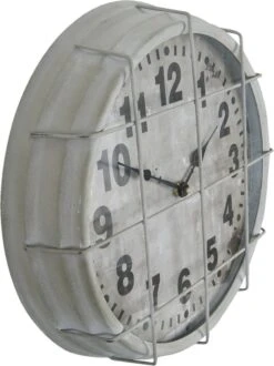 Clayre & Eef Wandklok 6KL0404 Ø 36*9 Cm / 1xAA - Grijs Ijzer Muurklok Hangklok Keukenklok 9 Clayre & Eef Wandklok 6KL0404 Ø 36*9 Cm / 1xAA - Grijs Ijzer Muurklok Hangklok Keukenklok -Clayre & Eef 897x1200 1