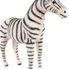 Clayre & Eef Beeld Zebra 28 Cm Zwart Wit Papier Ijzer Textiel Woonaccessoires Beeld Decoratie Decoratieve Accessoires -Clayre & Eef 904x1200 1