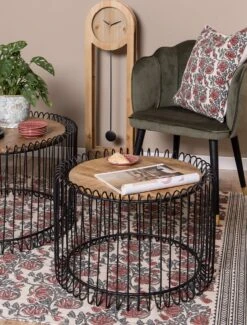 Clayre & Eef Staande Klok 28x100 Cm Bruin Zwart Hout Rechthoek Klok Op Voet Staande Klok Woonkamer Keukenklok -Clayre & Eef 913x1200