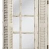 Clayre & Eef Spiegel 46x71 Cm Wit Hout Rechthoek Grote Spiegel Wandspiegel Muur Spiegel -Clayre & Eef 934x1200 2