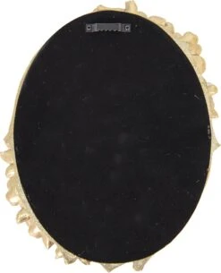 Clayre & Eef Spiegel Vogels 19x26 Cm Goudkleurig Kunststof Ovaal Bloemen Grote Spiegel Wand Spiegel Muur Spiegel -Clayre & Eef 971x1200 4