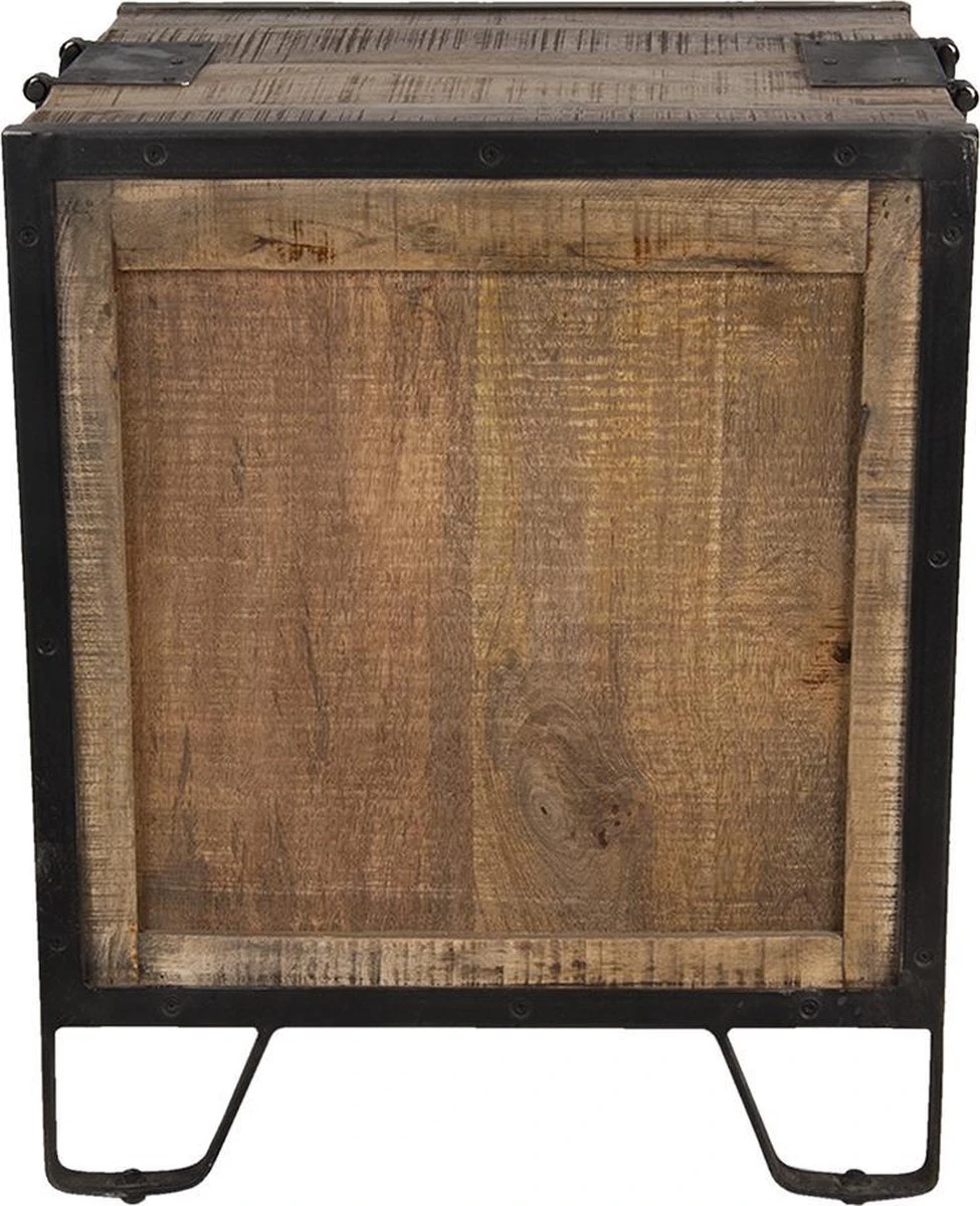 Clayre & Eef Opbergdoos Bruin Hout Rechthoek Opbergbox 9 Clayre & Eef Opbergdoos Bruin Hout Rechthoek Opbergbox - Afbeelding 7