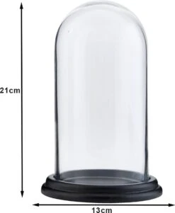 Clayre & Eef Stolp 21 Cm Glas Glazen Stolp Woon Decoratie Woonaccessoires -Clayre & Eef 986x1200