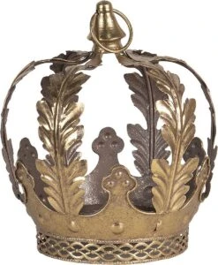 Clayre & Eef Decoratie Kroon Ø 22x25 Cm Koperkleurig Metaal Decoratief Figuur Decoratieve Accessoires Woonaccessoires 5 Clayre & Eef Decoratie Kroon Ø 22x25 Cm Koperkleurig Metaal Decoratief Figuur Decoratieve Accessoires Woonaccessoires -Clayre & Eef 988x1200 2