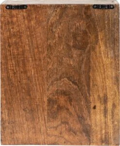 Clayre & Eef Sleutelkastje 24x8x30 Cm Bruin Hout Sleutelhouder Sleutelrekje -Clayre & Eef 991x1200 3