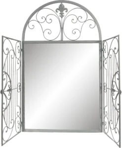 Clayre & Eef Spiegel 61x103 Cm Grijs Ijzer Grote Spiegel Wand Spiegel Muur Spiegel 9 Clayre & Eef Spiegel 61x103 Cm Grijs Ijzer Grote Spiegel Wand Spiegel Muur Spiegel -Clayre & Eef 993x1200 1